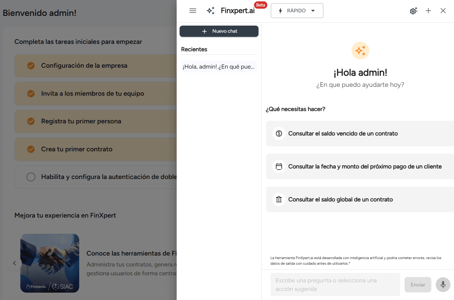 Demostración de Interfaz de Chat IA
